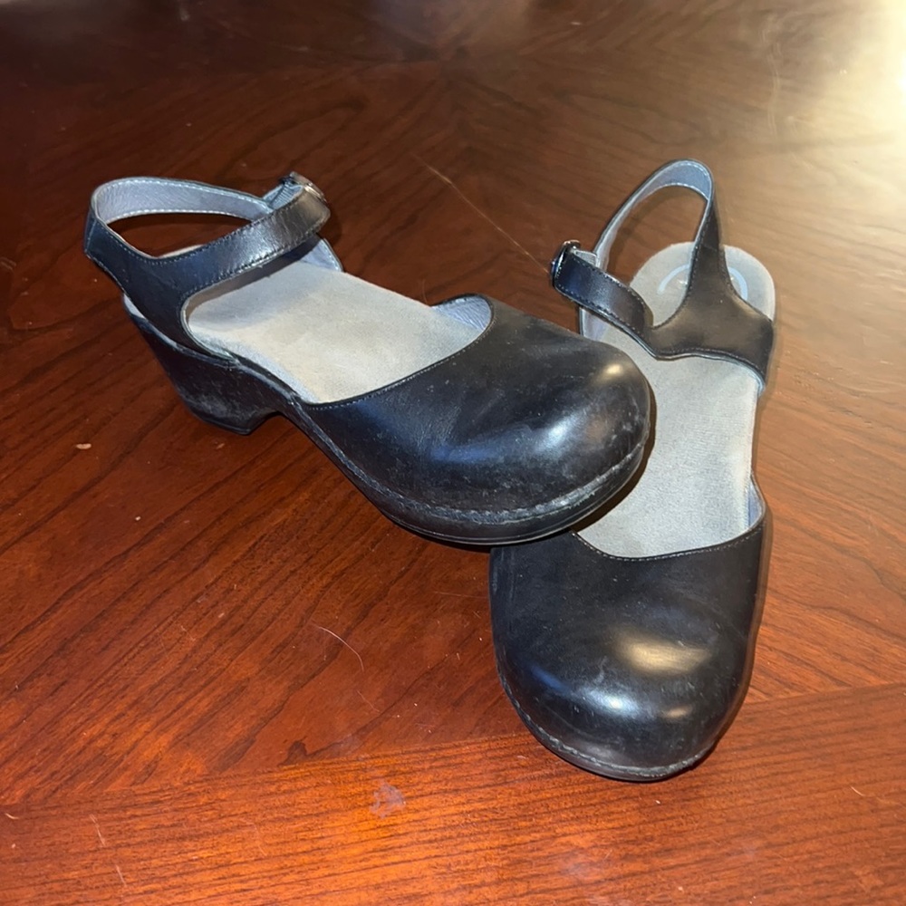 Black Dansko Mary Janes
